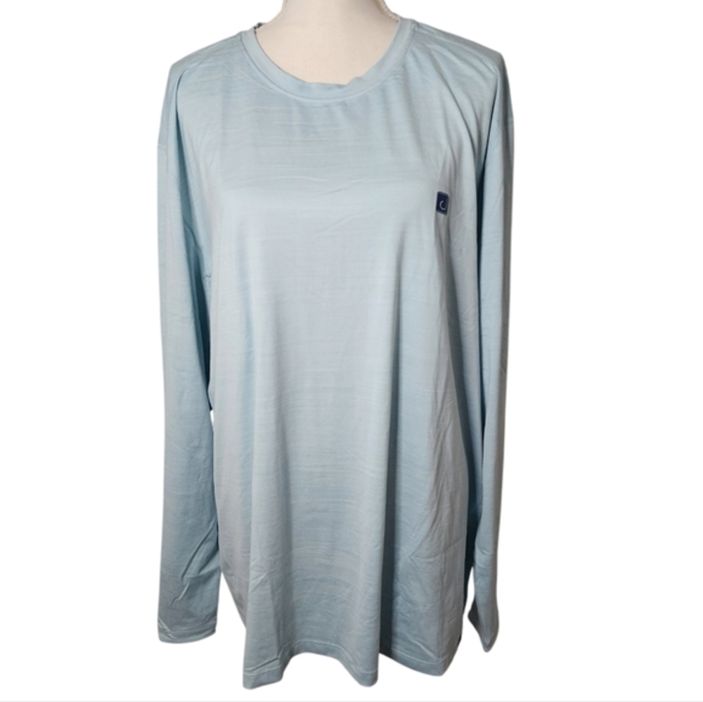 Avid Mens‎ Make Time Pacifico Ice Blue Fishing Long Sleeve